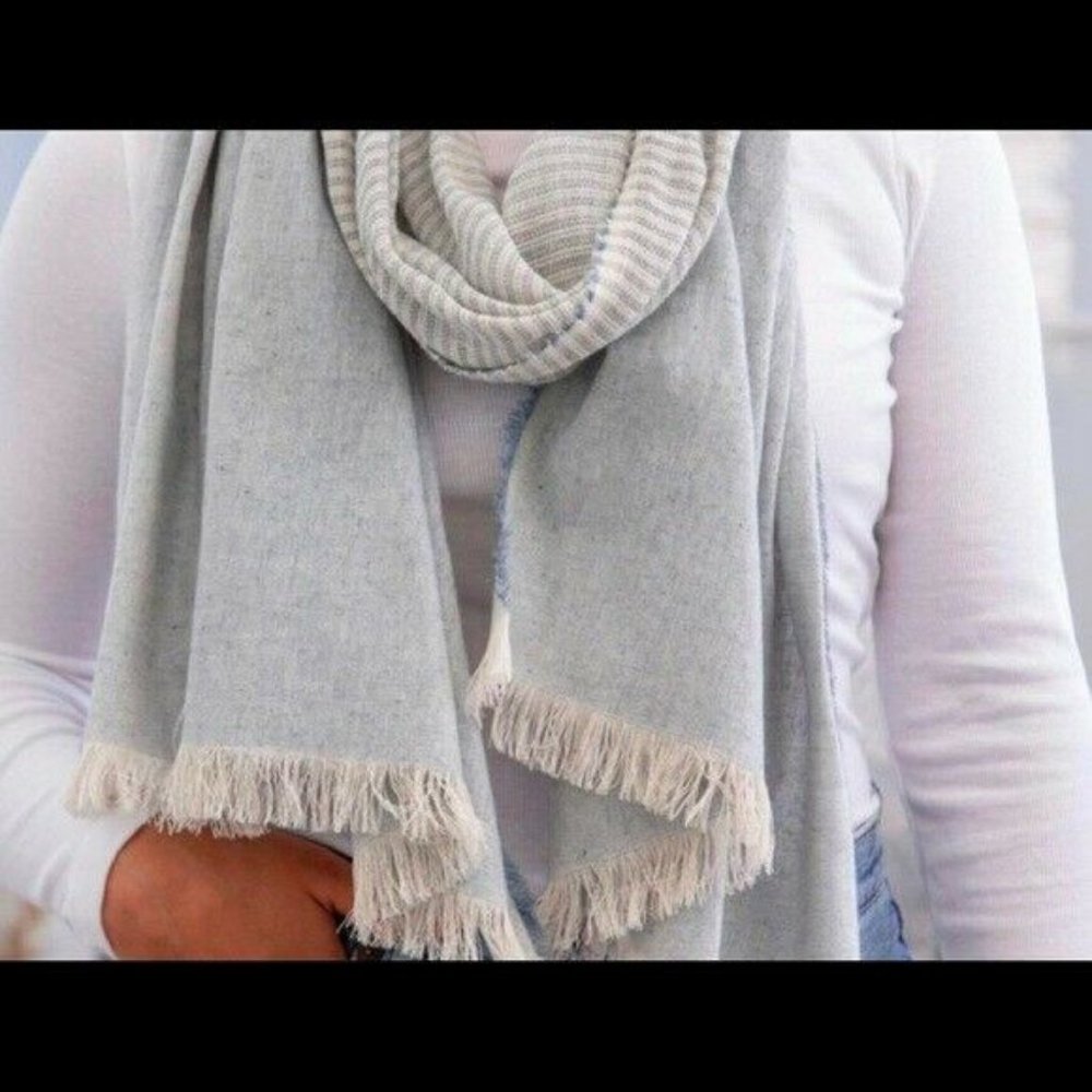 Tribe Alive Upcycled Denium Scarf